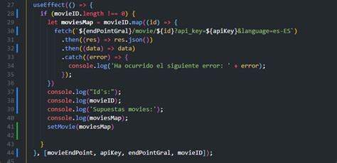 Javascript Pasar Un Array Con Map A Un Fetch Y Que Almacene Un Nuevo Array Stack Overflow En