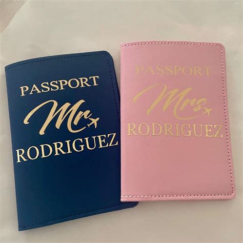 Custom Couple Passport Covers Everything Else On Carousell