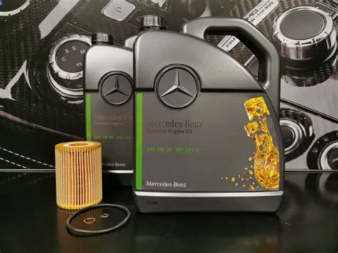 Genuine Mercedes Benz C Class E Class D Oil Filter Engine Oil