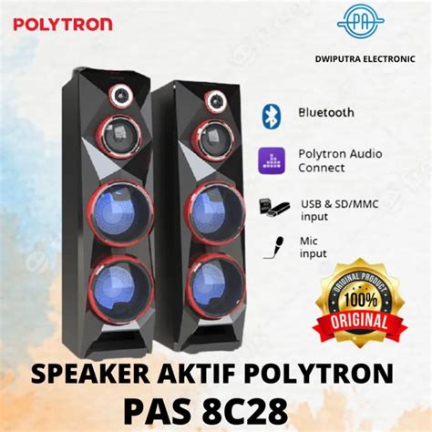 Speaker Aktif Speaker Active Polytron Pas8c28 Speaker Aktif Polytron