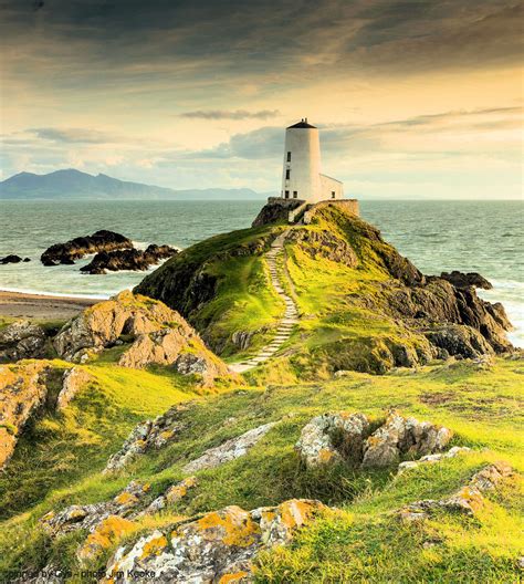 Llanddwyn Island Lighthouse, Anglesey, Wales, UK | Scotland travel guide, Scotland travel, Isle ...