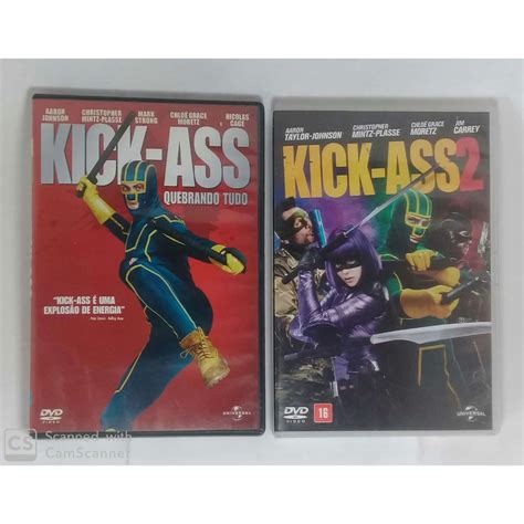 Dvd Kick Ass 1 E 2 Original Shopee Brasil