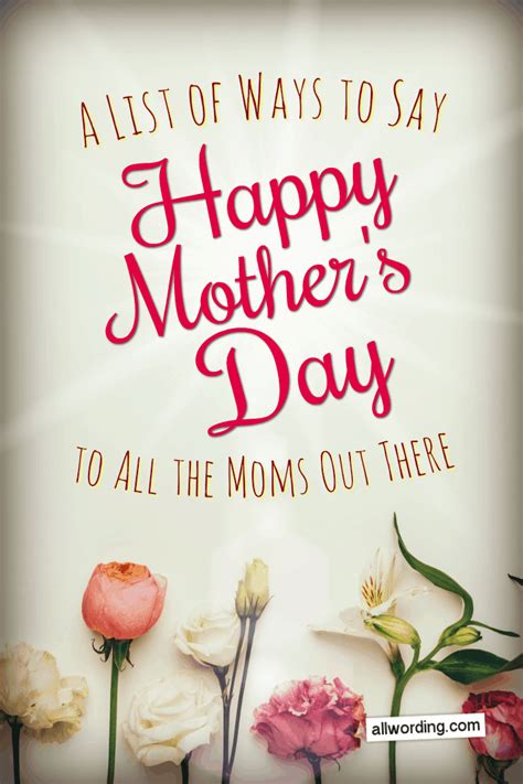 Wishing You A Happy Mothers Day Quotes Shortquotes Cc