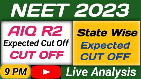 NEET 2023 AIQ ROUND 2 Category Wise Expected Cut Off I AIQ Round 1