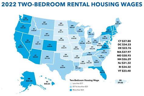 The Hourly Income You Need To Afford Rent Around The Us Huffpost Life