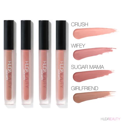 HUDA BEAUTY Liquid Matte Nude Love Collection Girlfriend