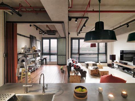 Industrial Loft Apartment In Taipei 21 FLAT