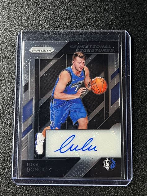 LUKA DONCIC 2018 19 PANINI PRIZM ROOKIE SENSATIONAL SIGNATURES