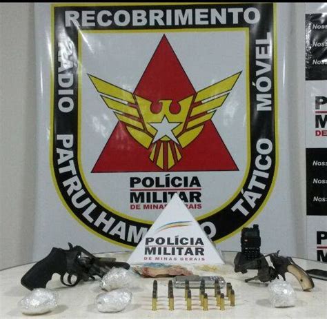 Pm Desmonta Quadrilha E Apreende Drogas E Armas De Fogo Em Lavras