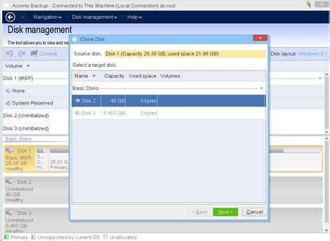 How To Clone Disk Using Bootable Media Acronis Scs