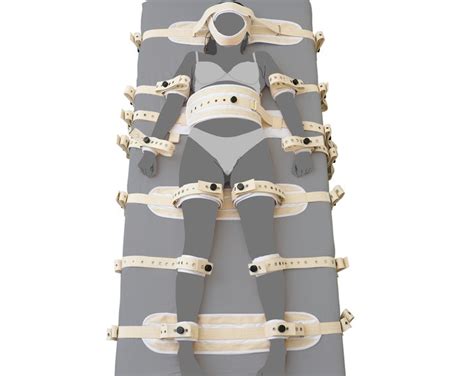 Bed Restraints 12 Point Full Body Bondage Set Bdsm Kit Ddlg