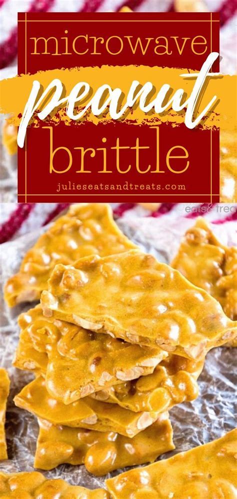 Microwave Peanut Brittle Recipe | Peanut brittle recipe, Brittle ...