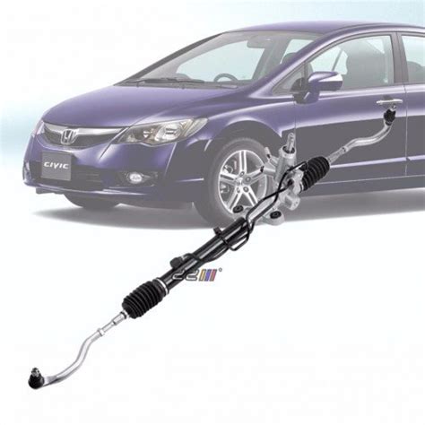 Power Steering Rack W Tie Rod End For Honda Civic Fd Fd R A L Rhd