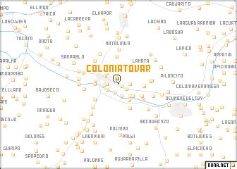 Colonia Tovar (Venezuela) map - nona.net