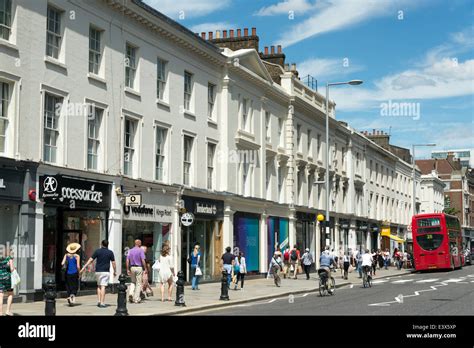 The King S Road Chelsea London England UK Stock Photo Alamy