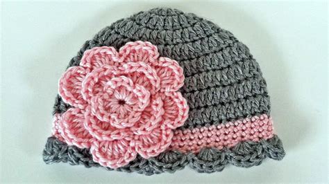 Baby Beanie Crochet Pattern 6-12 Months