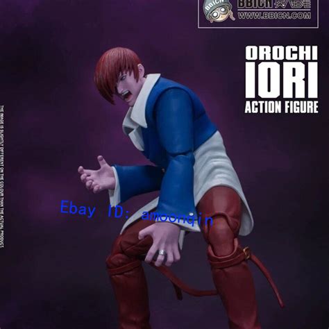 New Storm Toys KOF 98 Iori Yagami 2020 WF Blue Ver 1 12 Scale Male 6