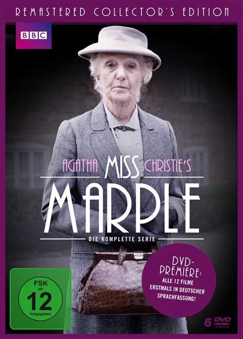 Miss Marple Die Komplette Serie 6 Dvds Amazonde Joan Hickson