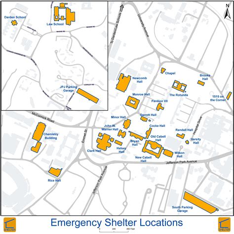 Uva Campus Map