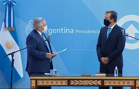 Fernández Le Tomó Juramento A Soria Como Ministro De Justicia Led Fm