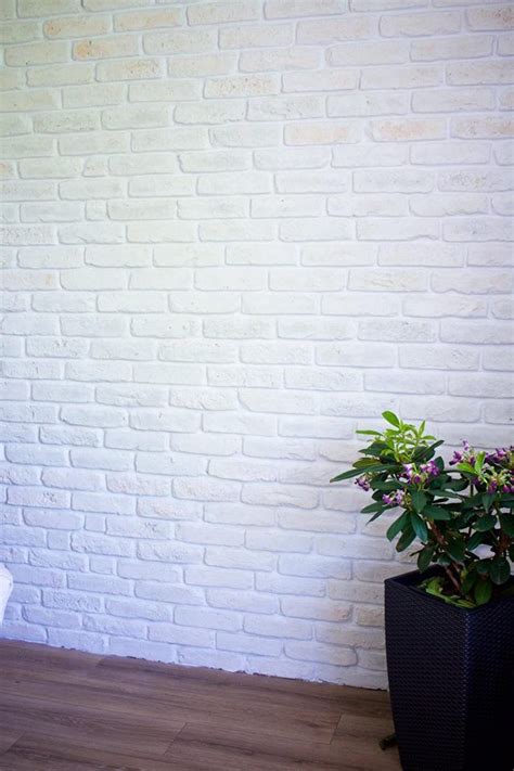 20 White Brick Effect Panels