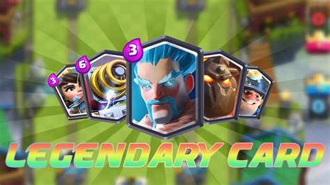 8 Steps To Get A Legendary Card Clash Royale Youtube