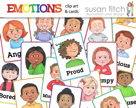 Emotions Clipart For Kids