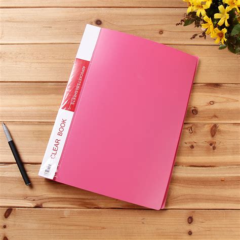 File A4 Paper Expanding File Folder Pockets Clear Book Lazada PH