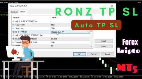 Cupangx Official Forex EA Automatic Stop Loss And Take Profit Lock