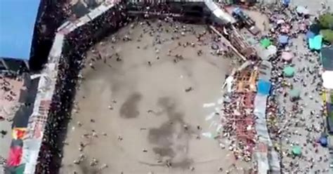 El Desplome De Unas Graderías En Una Plaza De Toros En Colombia Deja Al