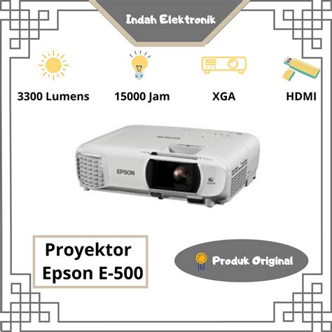 Jual Proyektor Epson Eb E Shopee Indonesia