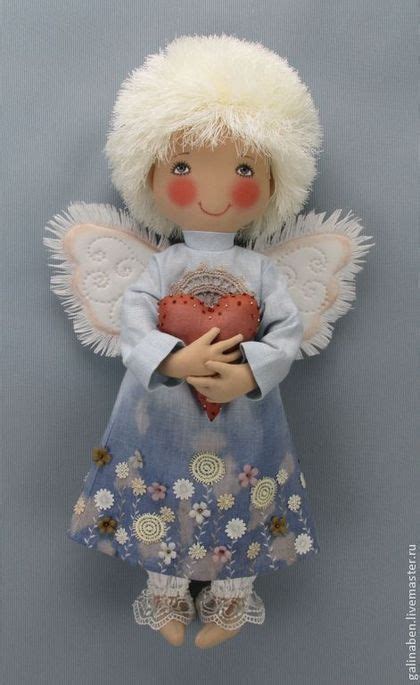 Купить или заказать Текстильная кукла Ангел в интернет-магазине на ...