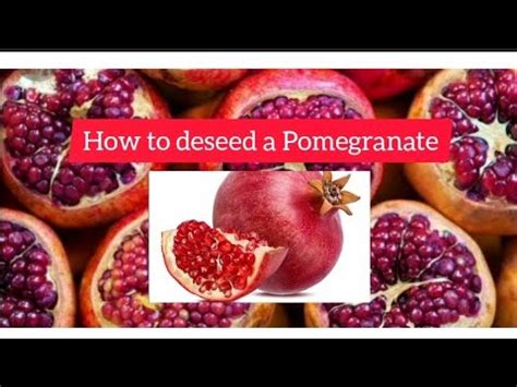 How To Deseed A Pomegranate Anar Cut Karne Ka Tareeqa YouTube