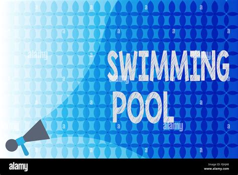 Word Writing Text Swimming Pool Business Concept For Structure