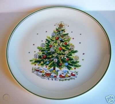 6 VINTAGE SALEM CHINA CHRISTMAS EVE DINNER PLATES | #33631714