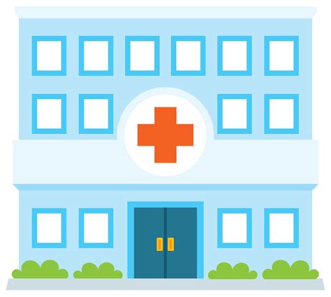 hospitals - Clip Art Library