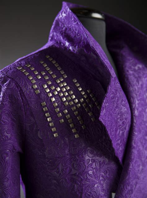 Purple Paisley Trench Prince Official Store