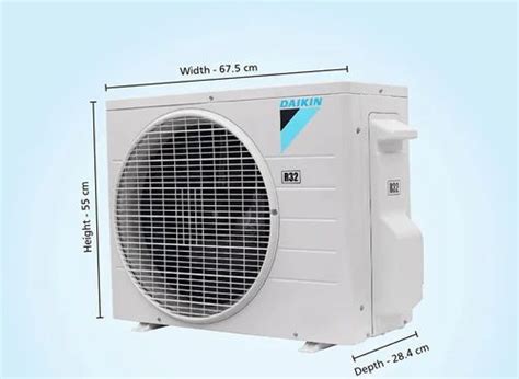 Daikin 1 Ton ATKL35U Split Air Conditioners Coil Material Copper 4