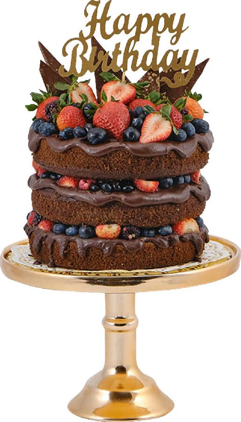 Naked Cake Triangulos Dulcefina