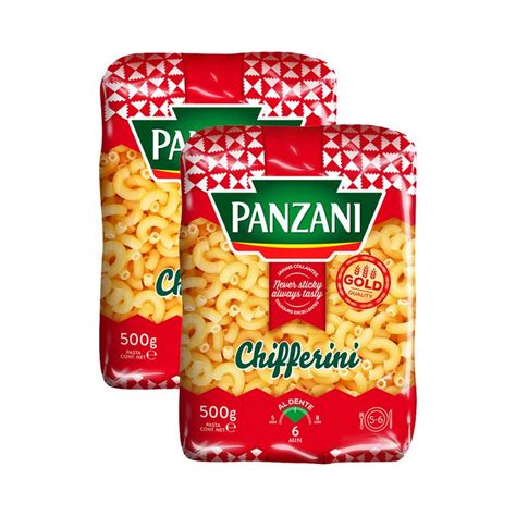 HULGI Sarveke Chifferini 2tk PANZANI 2 X 500g Makaronid Kuivained