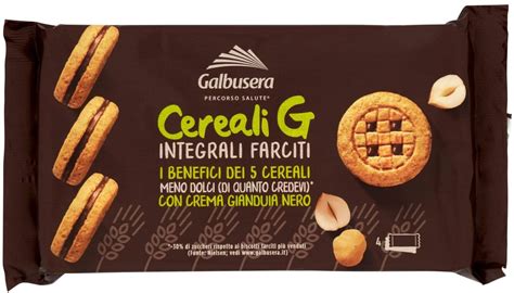 GALBUSERA PIU FROLLINI INTEGRALI FARCITO C CREMA GIAND GR 160