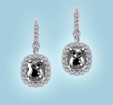 Black Diamond Earrings