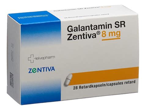 Galantamine Sr Zentiva Caps Ret Mg Blist Pce Commander En Ligne