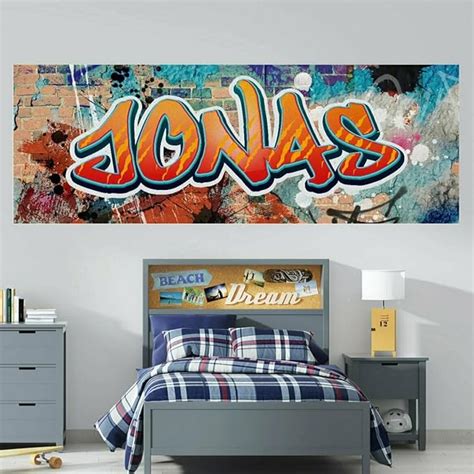 Amazon De Tjapalo Vr190 Extra Robust Cooles Wandbild Graffiti Poster