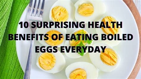 Benefits Of Eating Boiled Eggs Everyday Nutrition