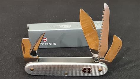 Victorinox Swiss Army Alox Medium Super Pocket Knife