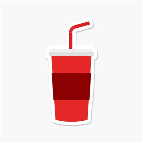 Soda Drink Food Sticker | Footnotes Paper