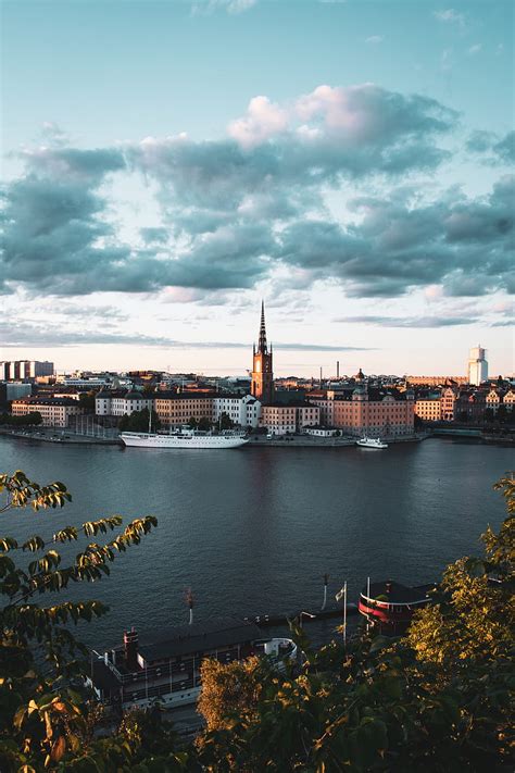 City Port Buildings Stockholm Sweden HD Phone Wallpaper Peakpx