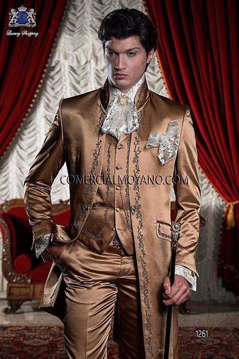 Bespoke Dark Gold Wedding Suit Style 1261 Mario Moreno Moyano Uomini