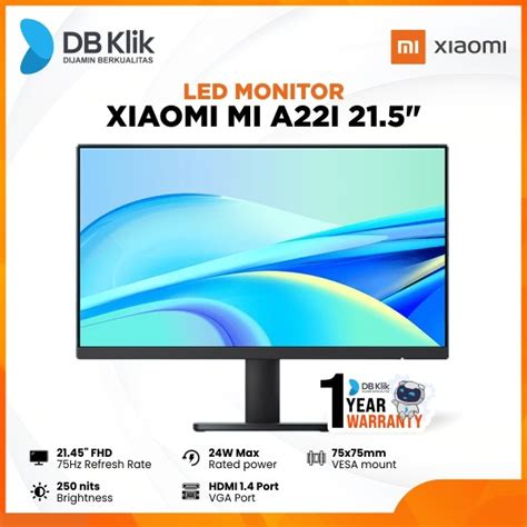 Promo Led Monitor Xiaomi Mi A I Hz Va Fhd Hdmi Vga Xiaomi